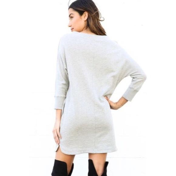 (NWOT) Comfy Sweatshirt Dress - Picture 5 of 5